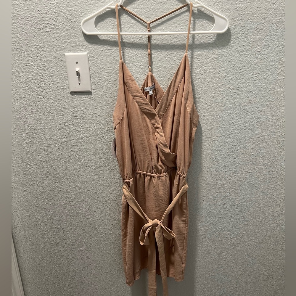 Naked zebra dress